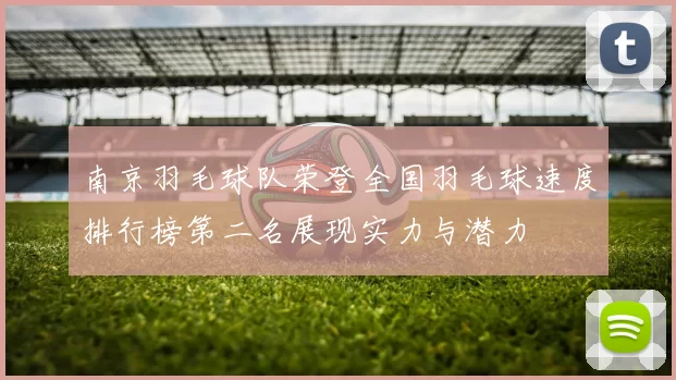 南京羽毛球队荣登全国羽毛球速度排行榜第二名展现实力与潜力