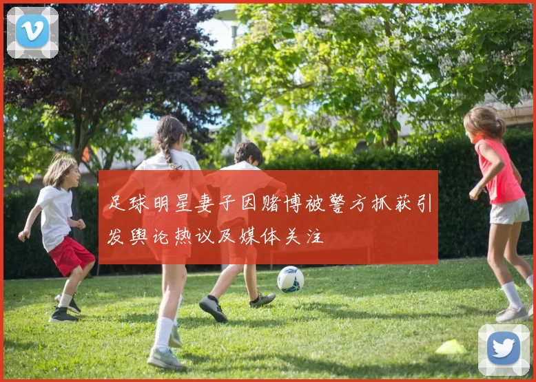 足球明星妻子因赌博被警方抓获引发舆论热议及媒体关注
